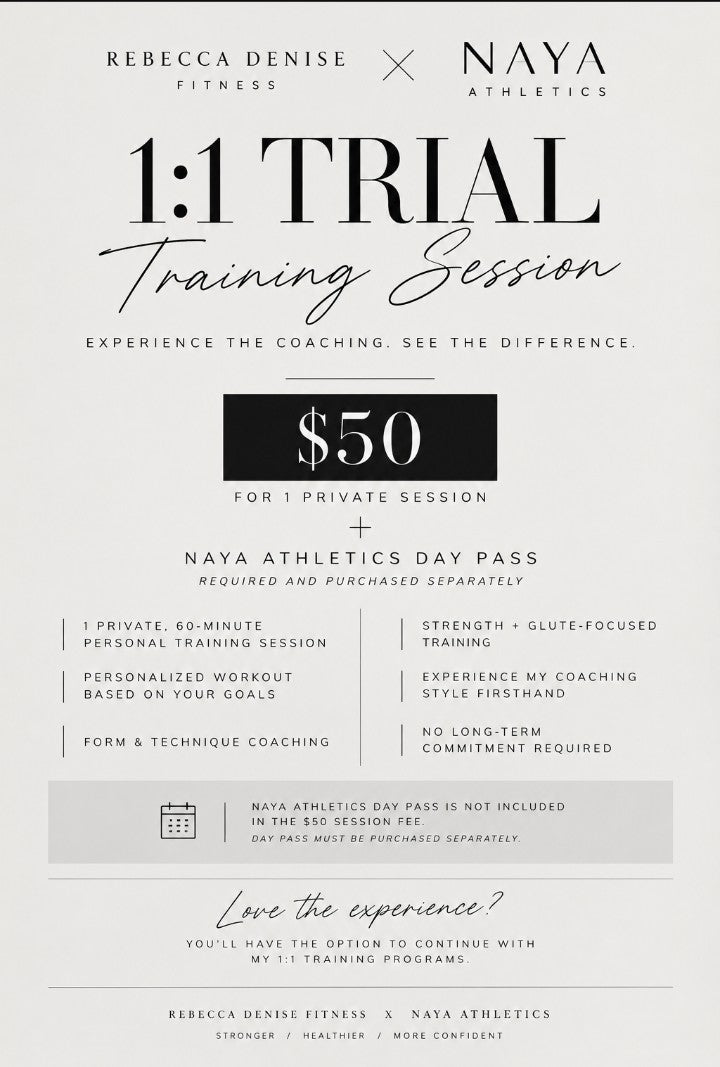 1:1 TRAIL Session Personal Training